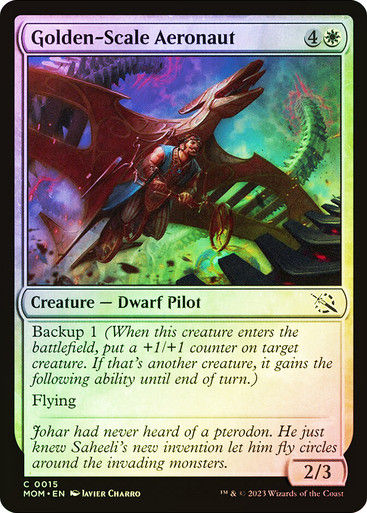Golden-Scale Aeronaut (mom) / Foil