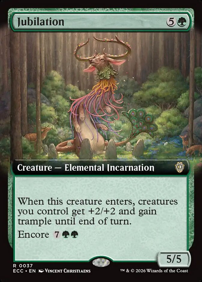 Jubilation (ECC) (37) / Extended Art