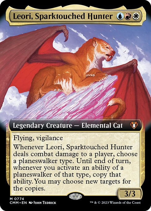 Leori, Sparktouched Hunter (cmm) / Extended Art