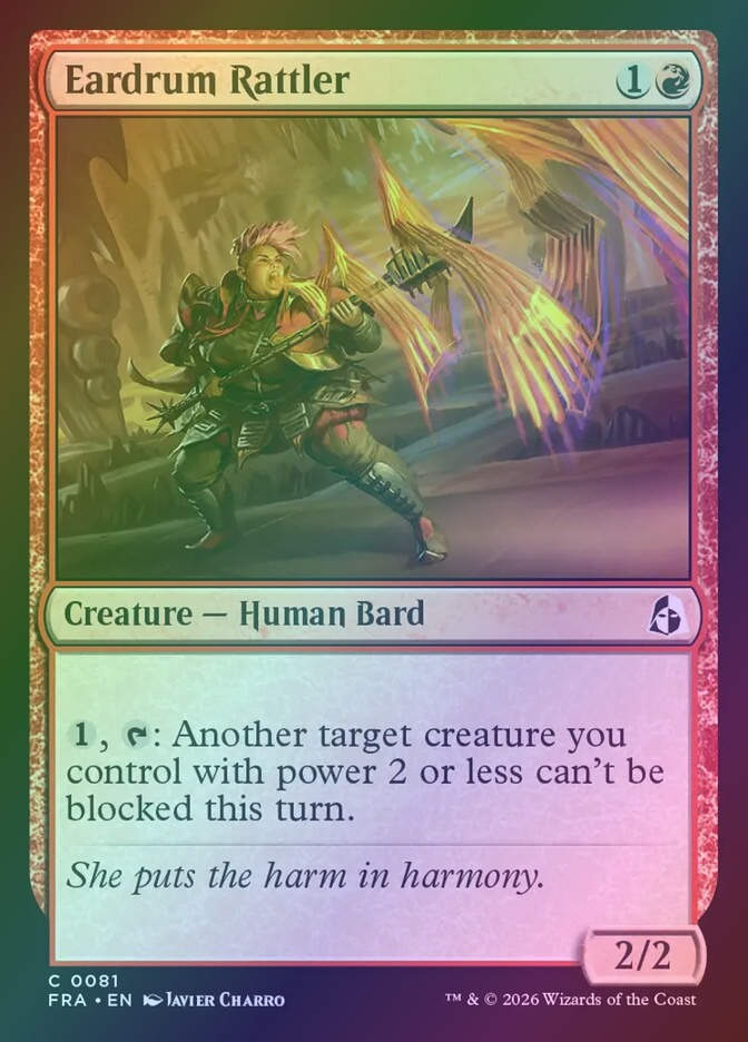 Eardrum Rattler (FRA) (81) / Foil