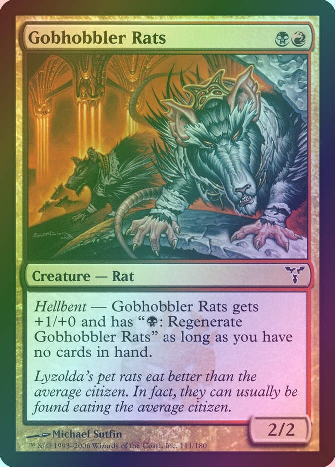 Gobhobbler Rats (DIS) (111) / Foil