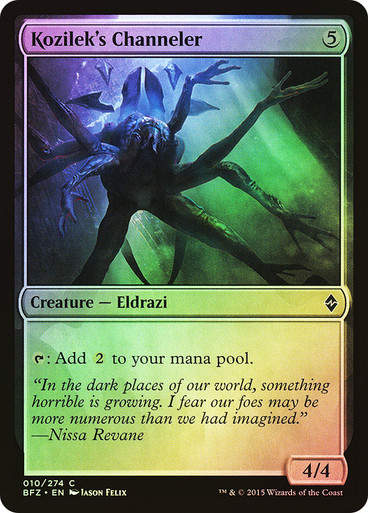 Kozilek's Channeler (BFZ) (10) / Foil