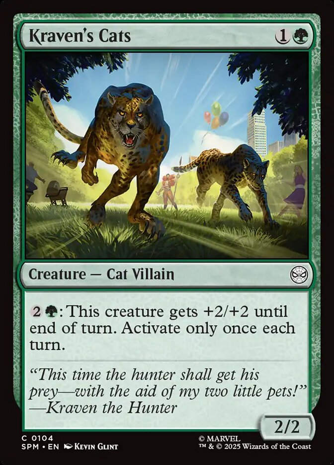 Kraven's Cats (SPM) (104)