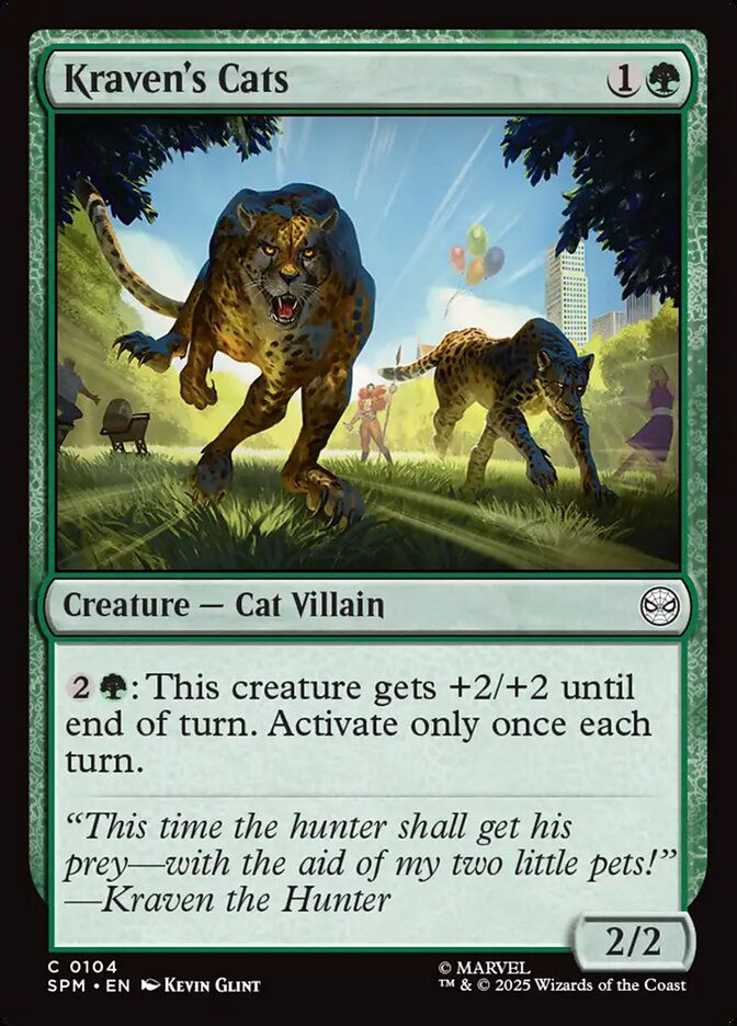 Kraven's Cats (SPM) (104)