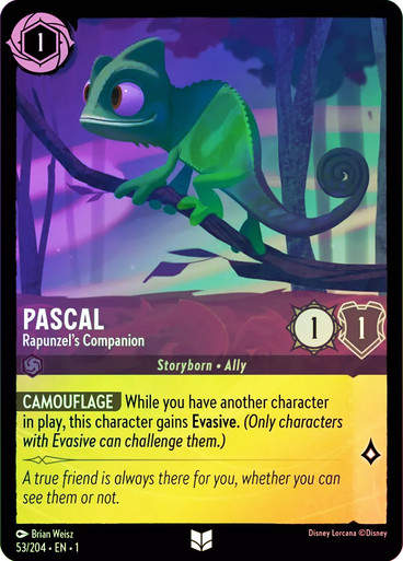 Pascal - Rapunzel's Companion (LOR_TFC) / Foil