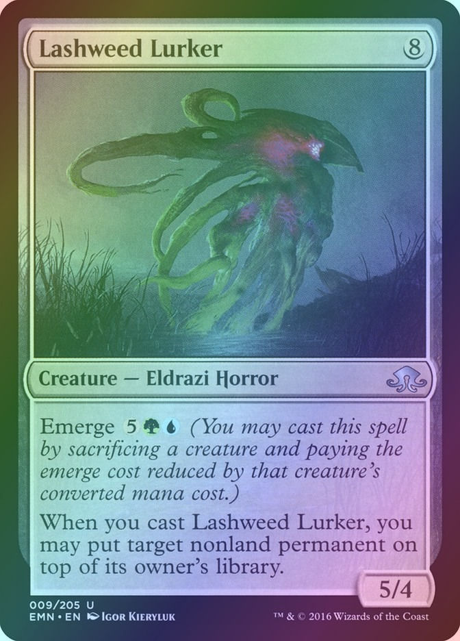 Lashweed Lurker (EMN) (9) / Foil