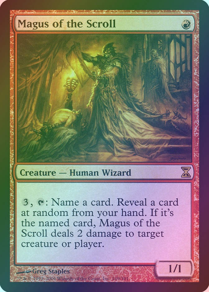 Magus of the Scroll (TSP) (169) / Foil