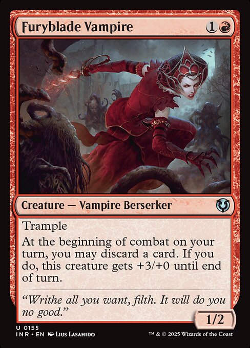 Furyblade Vampire (INR) (155)