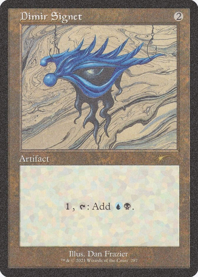 Dimir Signet (SLD) (287) / Foil Etched
