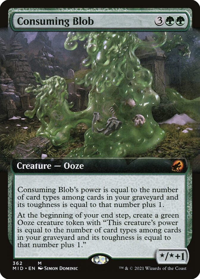 Consuming Blob (MID) (362) / Extended Art