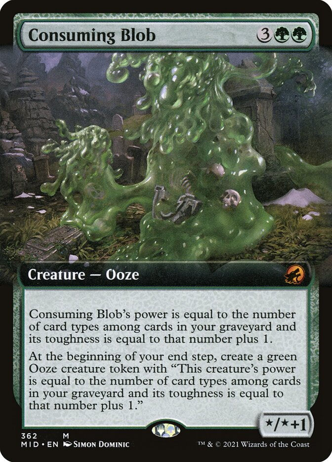 Consuming Blob (MID) (362) / Extended Art