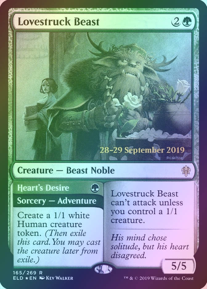 Lovestruck Beast // Heart's Desire (PELD) (165s) / Foil