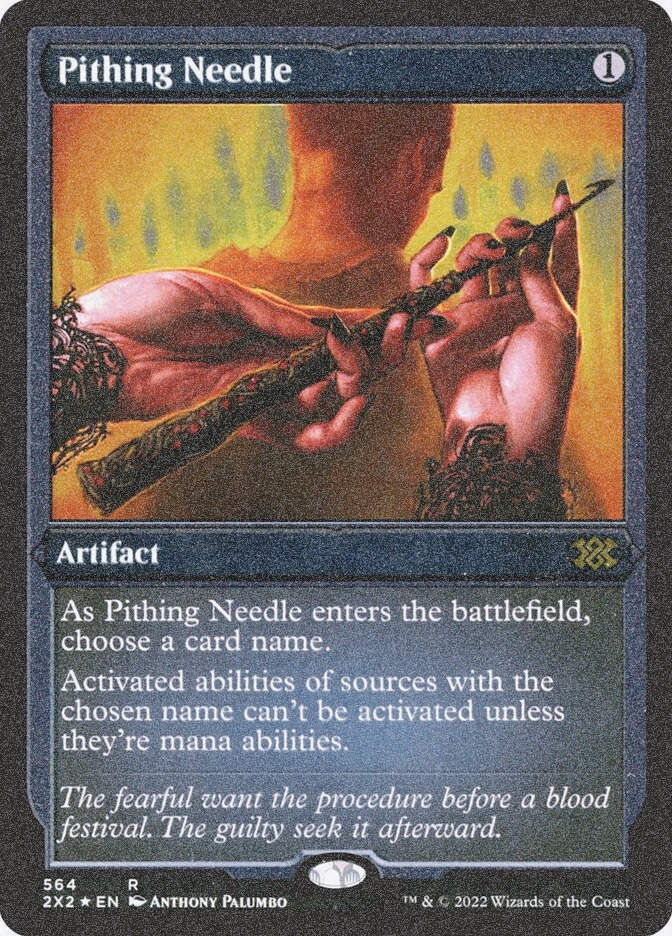 Pithing Needle (2X2) (564) / Foil Etched