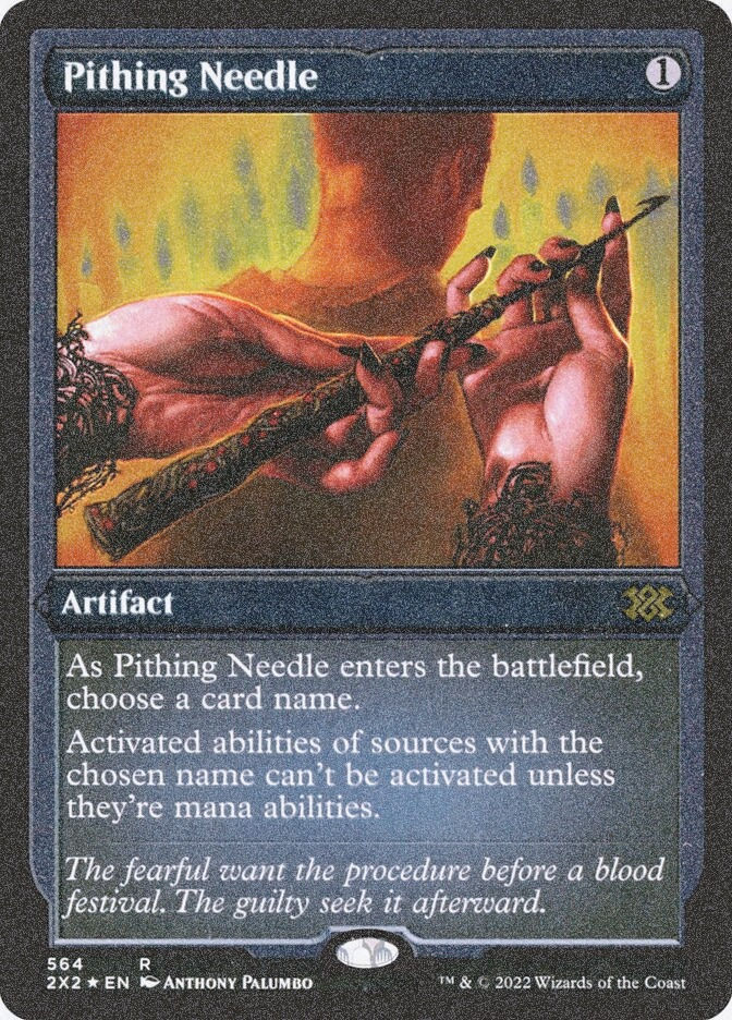 Pithing Needle (2X2) (564) / Foil Etched