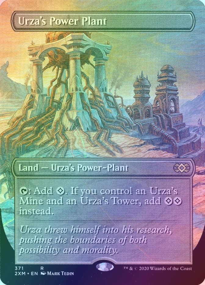Urza's Power Plant (2XM) (371) / Borderless / Foil