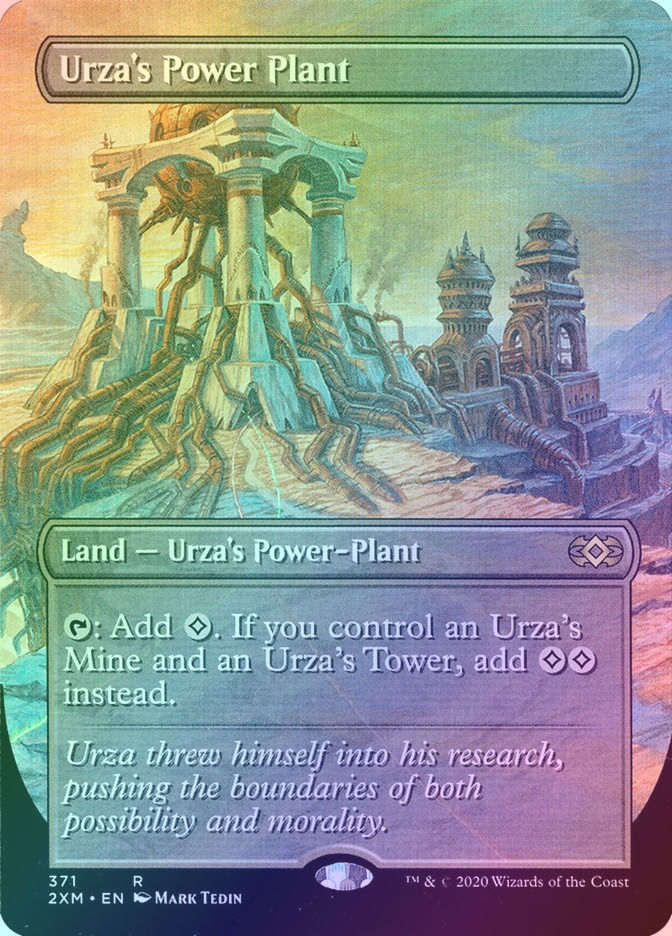 Urza's Power Plant (2XM) (371) / Borderless / Foil