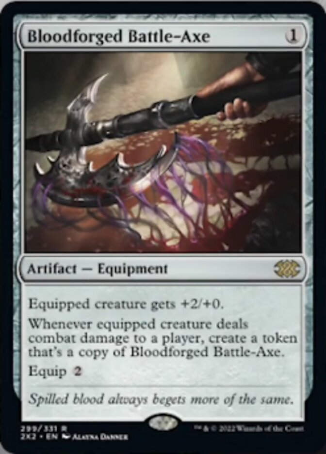 Bloodforged Battle-Axe (2X2)