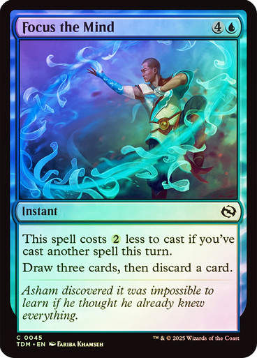 Focus the Mind (TDM) (45) / Foil