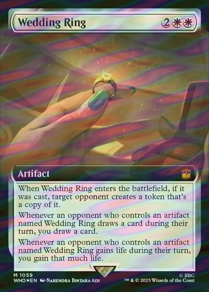 Wedding Ring (WHO) (1059) / Extended Art / Surge Foil