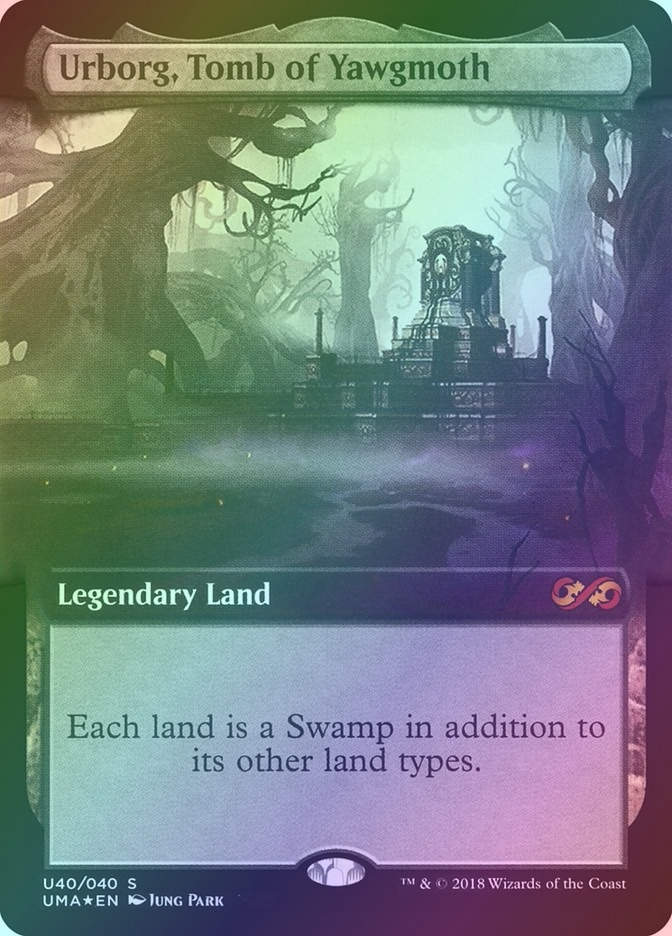 Urborg, Tomb of Yawgmoth (PUMA) (U40) / Extended Art / Foil