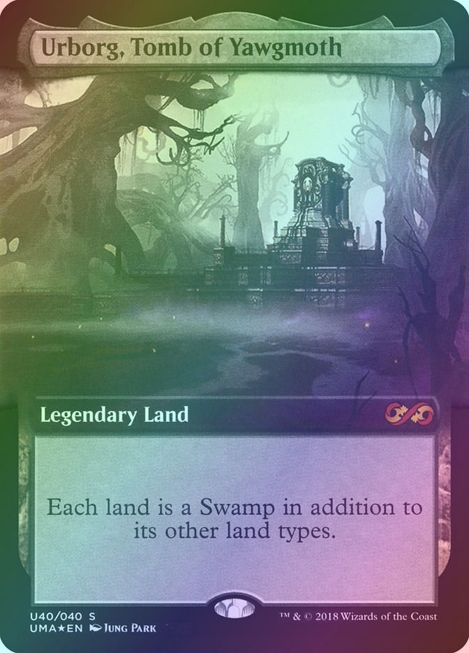 Urborg, Tomb of Yawgmoth (PUMA) (U40) / Extended Art / Foil
