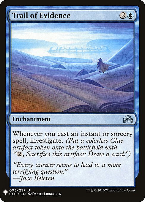 Trail of Evidence (PLST) (SOI-93)
