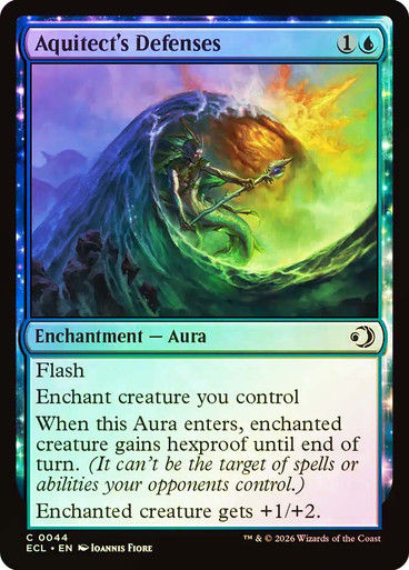 Aquitect's Defenses (ECL) (44) / Foil