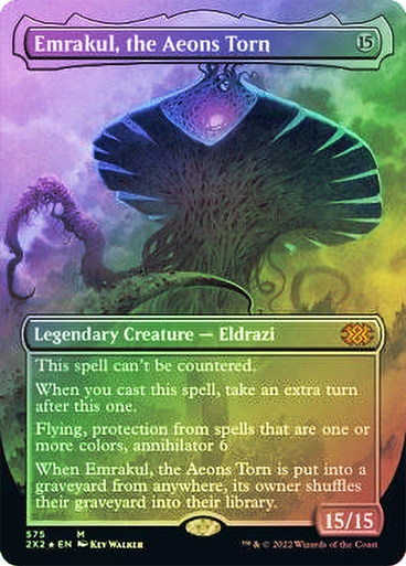 Emrakul, the Aeons Torn (2X2) / Textured Foil