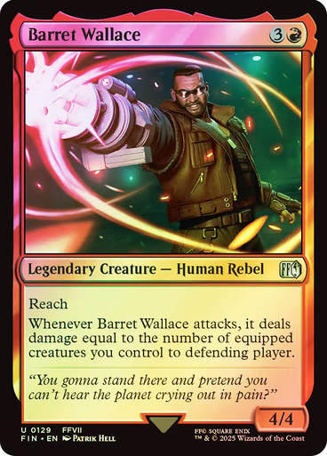 Barret Wallace (FIN) (129) / Foil