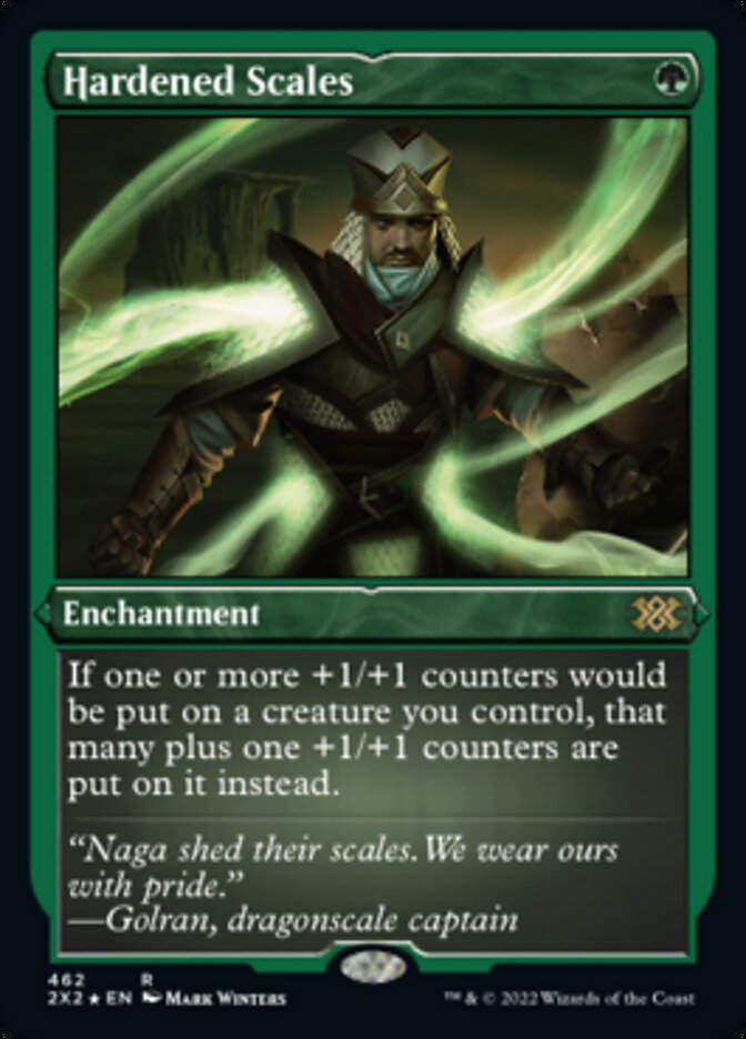 Hardened Scales (2X2) / Etched Foil