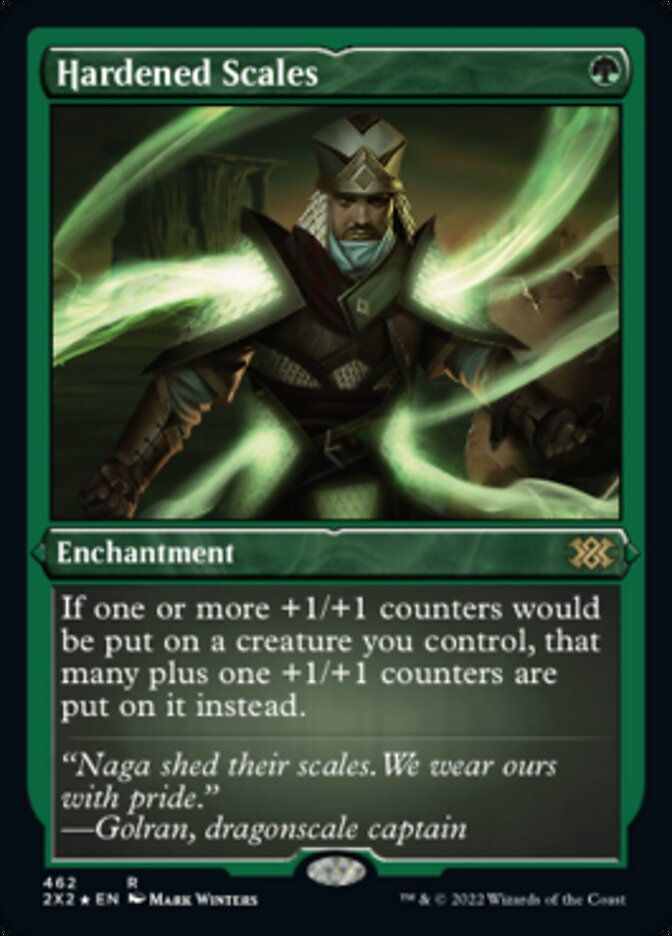 Hardened Scales (2X2) / Etched Foil