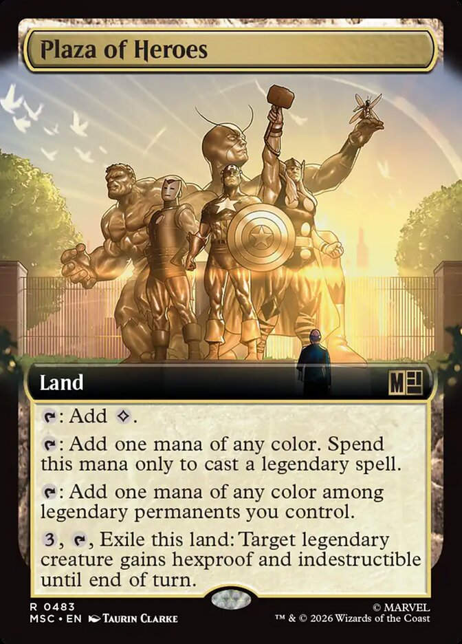 Plaza of Heroes (MSC) (483) / Extended Art