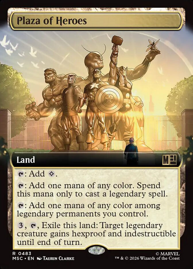 Plaza of Heroes (MSC) (483) / Extended Art