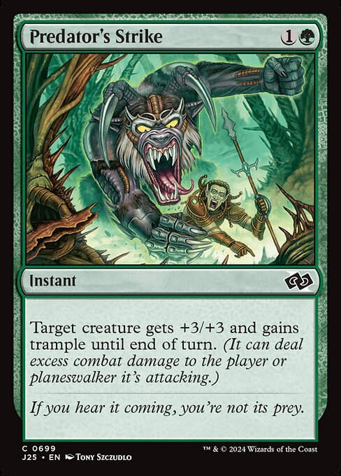 Predator's Strike (J25) (699)