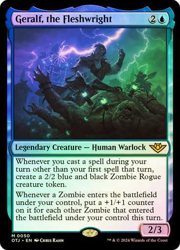 Geralf, the Fleshwright (otj) (50) / Foil