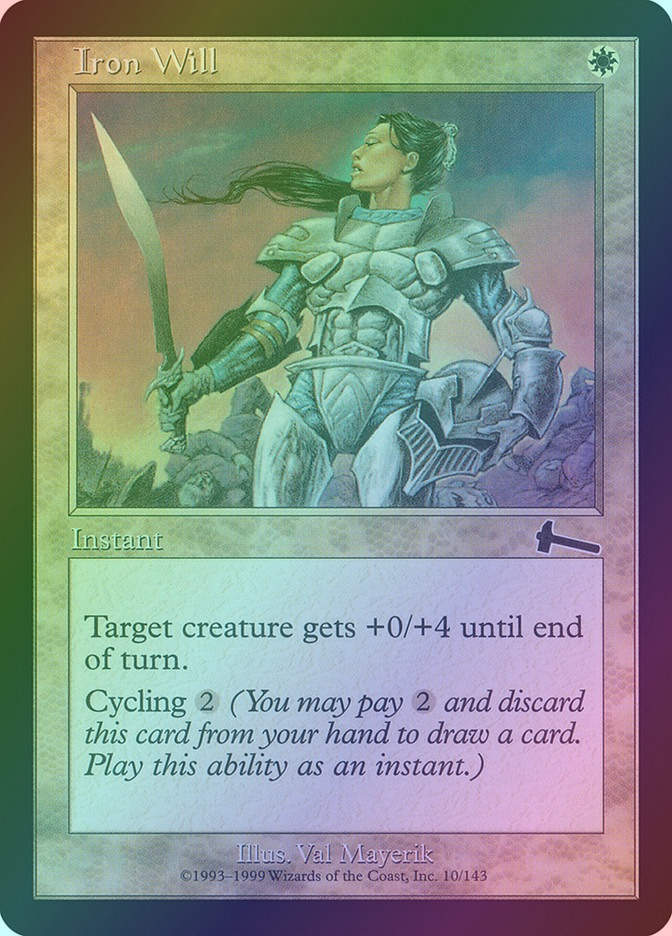 Iron Will (ULG) (10) / Foil