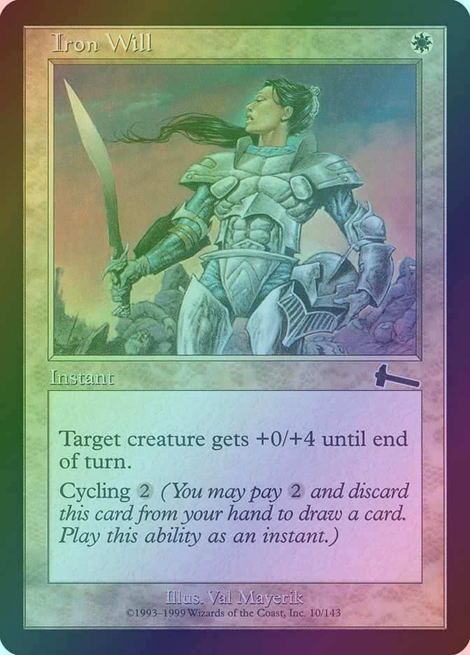 Iron Will (ULG) (10) / Foil