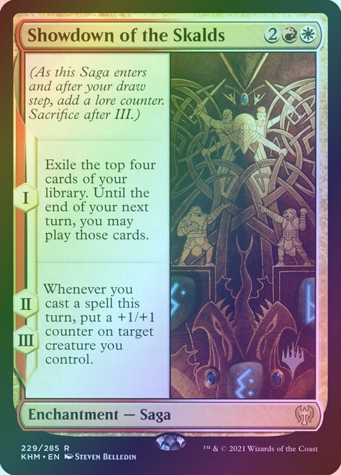 Showdown of the Skalds (PKHM) (229p) / Foil