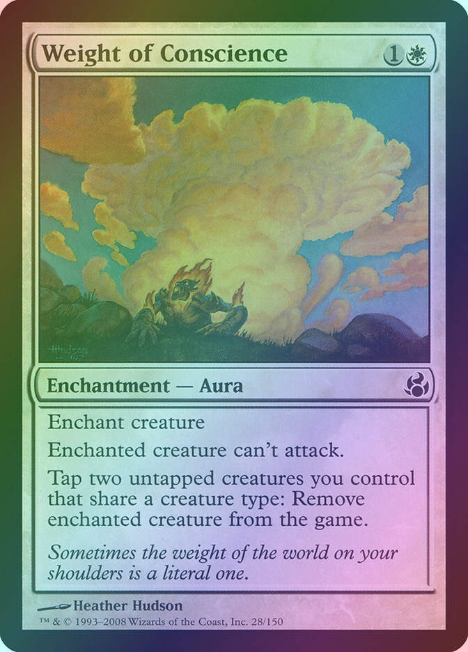 Weight of Conscience (MOR) (28) / Foil