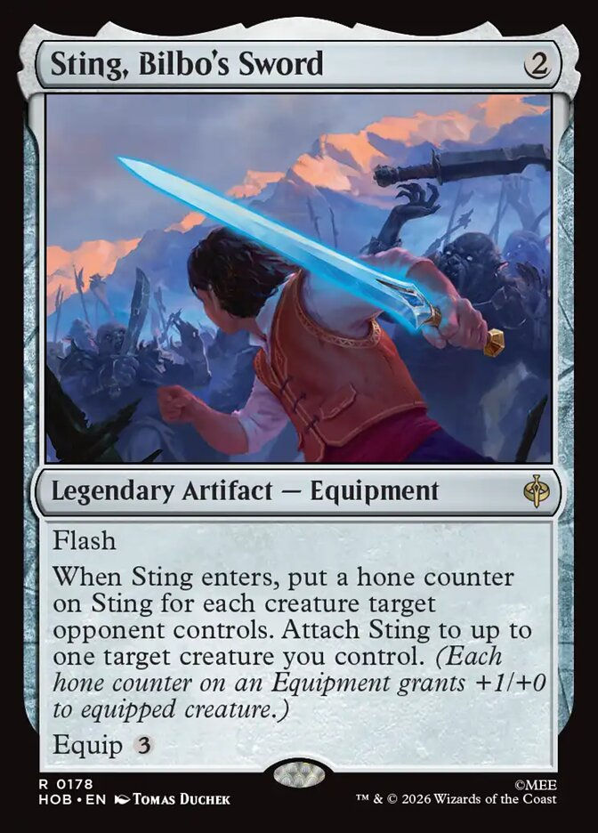 Sting, Bilbo's Sword (HOB) (178)