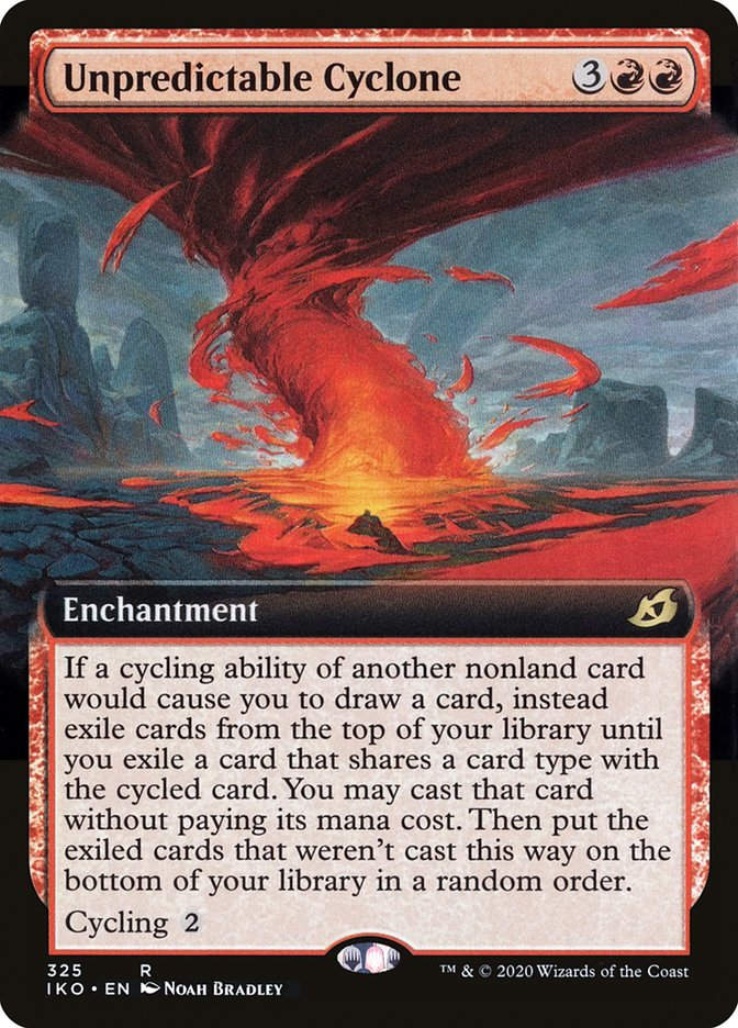 Unpredictable Cyclone (IKO) (325) / Extended Art
