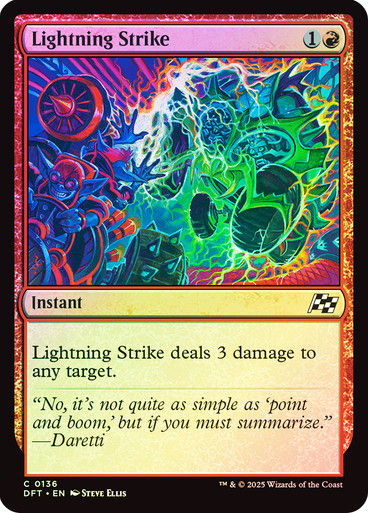 Lightning Strike (DFT) (136) / Foil