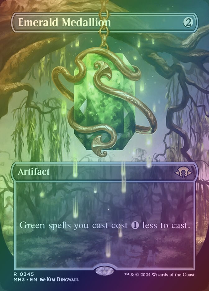 Emerald Medallion (MH3) (345) / Borderless / Foil