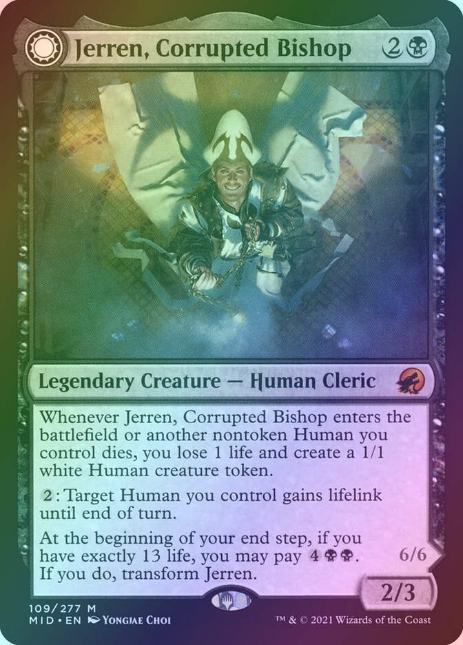 Jerren, Corrupted Bishop // Ormendahl, the Corrupter (MID)