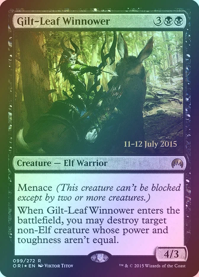 Gilt-Leaf Winnower (PORI) (99s) / Foil