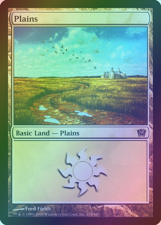 Plains (9ED) (334★) / Foil
