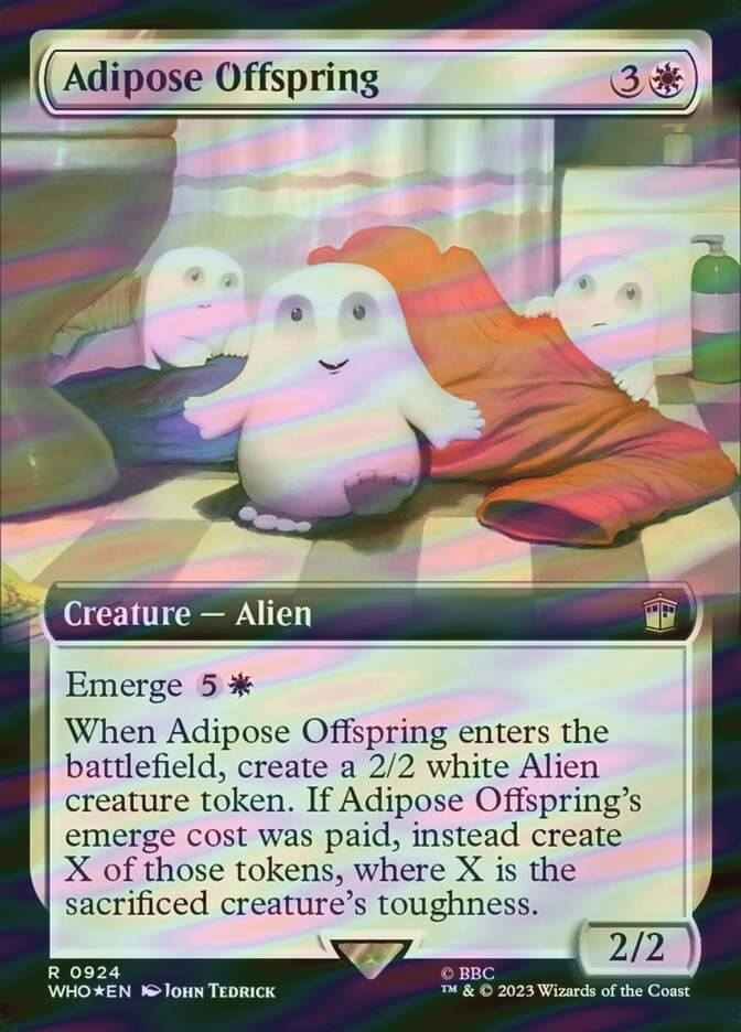 Adipose Offspring (WHO) (924) / Extended Art / Surge Foil