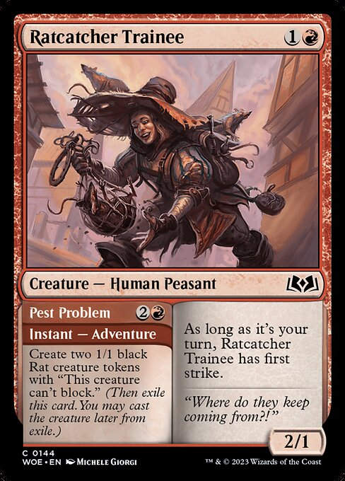 Ratcatcher Trainee // Pest Problem (woe)