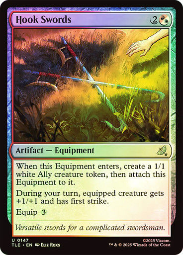 Hook Swords (TLE) (147) / Foil