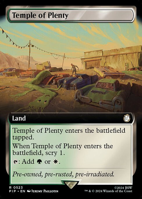 Temple of Plenty (pip) (523) / Extended Art